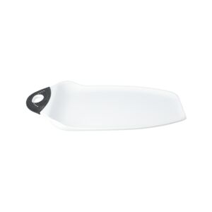 CUTTING BOARD CHOP&SCOOP 9.5X13" WHT/BLK CUTTING BOARD CHOP&SCOOP 9.5X13" WHT/BLK